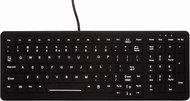 CHERRY HYGIENE BACKLIT COMPACT KEYBOARD WITH NUMPAD FULLY SEALE - Keyboard