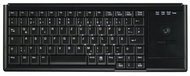 CHERRY INDUSTRY 4.0 COMPACT ULTRAFLAT TRACKBALL KEYBOARD PS2 BLACK - Keyboard
