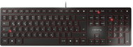 CHERRY CHERRY KC 6000 SLIM BLACK CORDED KEYBOARD USB - DE - Keyboard