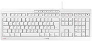 CHERRY CHERRY STREAM KEYBOARD W/EURO SYM WHITE-GRAY - US INTL - Keyboard