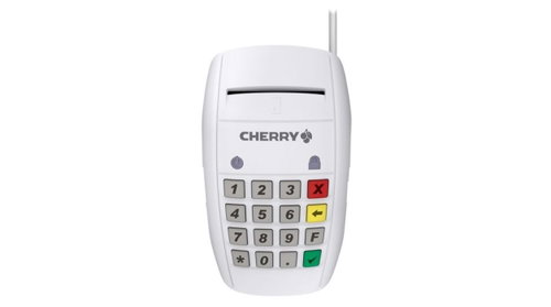 CHERRY CHERRY ST-2100 CONTACT SMARTCARD TERMINAL GREY - Magnetic Card Reader - Main image