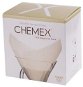 Coffee Filter Chemex Paper Filters for 6-10 Cups (Paper, Square), 100 pcs - Filtr na kávu