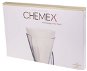 Kávéfilter Chemex papírszűrők 1-3 csészéhez, fehér, 100 db - Filtr na kávu