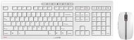 CHERRY STREAM DESKTOP RECHARGE bielo-sivý – UK - Set klávesnice a myši