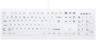 CHERRY AK-C8100F-U1-W/US white Sanitizable - Keyboard