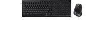 CHERRY Stream Desktop Comfort, Black - DE - Tastatur/Maus-Set