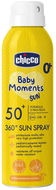 CHICCO Dětský sprej 360° SPF50+, 150ml - Opalovací krém