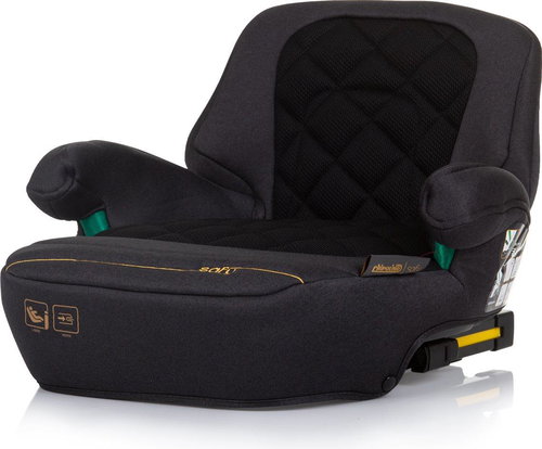 CHIPOLINO Safy i-Size 125-150 cm, Obsidian - Booster Seat - Main image