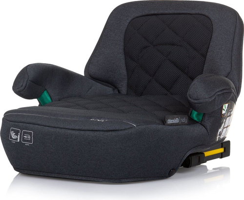 CHIPOLINO Safy i-Size 125-150 cm, Granite - Booster Seat - Main image