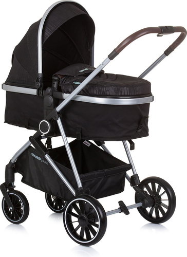 CHIPOLINO Combined pushchair Aura 2in1 Obsidian/Silver - Baby Buggy - Main image