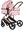 Combined stroller Amore 2in1 Flamingo