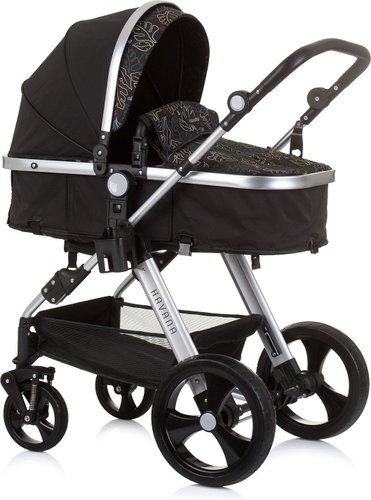 CHIPOLINO Combined stroller Havana 2in1 Obsidian/Leaves - Baby Buggy - Main image