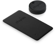 CHIPOLO ONE – smart lokátor na kľúče + CARD Spot – Smart vyhľadávač peňaženky, čierny - Bluetooth lokalizačný čip