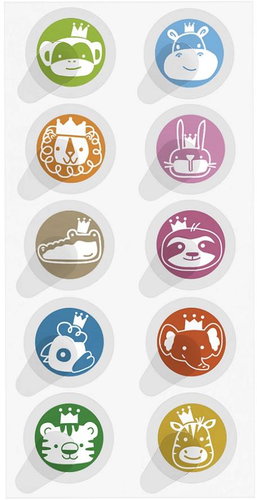 CHICCO stickers coloured after insect bites 30 pcs - Repellent - Main image