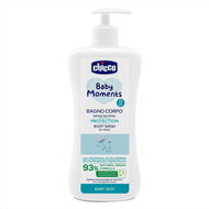CHICCO Body Shampoo with dispenser Baby Moments Protection 500 ml - Children's Shower Gel