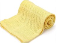 Chanar Bavlněná celulární deka 100 × 150cm, žlutá - Deka