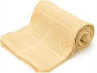 Chanar Bavlněná celulární deka 70 × 90cm, krémová - Deka