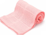 Kaptan Cotton cellular blanket 70 × 90cm, pink - Blanket