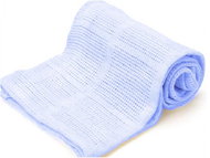 Kaptan Cotton cellular blanket 70 × 90cm, blue - Blanket