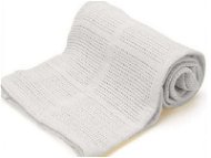 Deka Chanar Bavlněná celulární deka 100 × 150cm, bílá - Deka