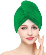 Kaptan Quick-drying terry hair turban, green - Turban