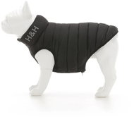 Hugo & Hudson Duvet Black & Grey reversible XS-25 - Dog Clothes