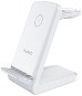 ChoeTech 15W 3 in 1 Wireless Charger stand, white - Charging Stand