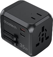 ChoeTech PD30W 3A+C Travel Travel Wall Charger - Utazó adapter