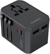 ChoeTech PD45W 2C+2A Travel Wall Charger (US/EU/UK/AU) - Utazó adapter