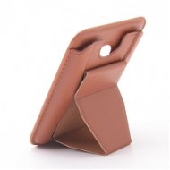 MagSafe Wallet ChoeTech 2-in-1 Magnetic wallet card for new iPhone 12/13/14 dark brown - MagSafe peněženka
