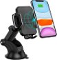 Choetech 15W Car Holder Wireless Fast Charger Black - Car Charger