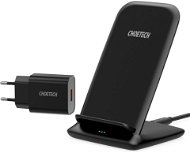 Choetech 15 W Bracket Wireless Fast Charging 15 W, Black + Q5003 European Standard Black + AB Cable 1,2 m - Vezeték nélküli töltő