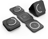 ChoeTech 3in1 Foldable Magnetic wireless charger station for iPhone 12 / 13 / 14 series, AirPods Pro - Vezeték nélküli töltő