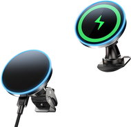 ChoeTech 15W Round Magnetic car charger holder - MagSafe Wireless Charger