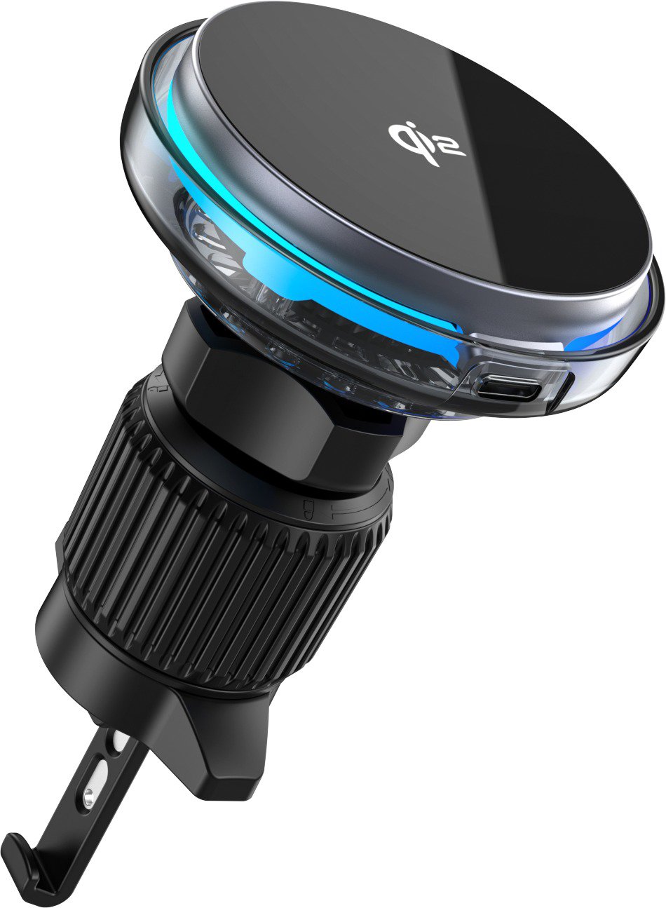 ChoeTech 15W Qi2 Fan Cooling Magnetic car charger Mount