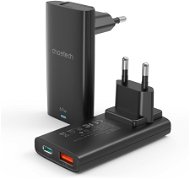 ChoeTech 65W A+C Charger, black - AC Adapter