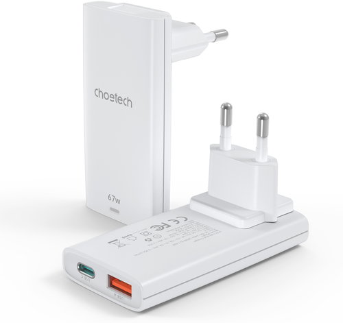 ChoeTech 67W A+C Charger, white - Netzladegerät - Hauptbild