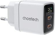 ChoeTech PD35W Dual Type-C GAN PD35W Wall Charger, white - Nabíjačka do siete