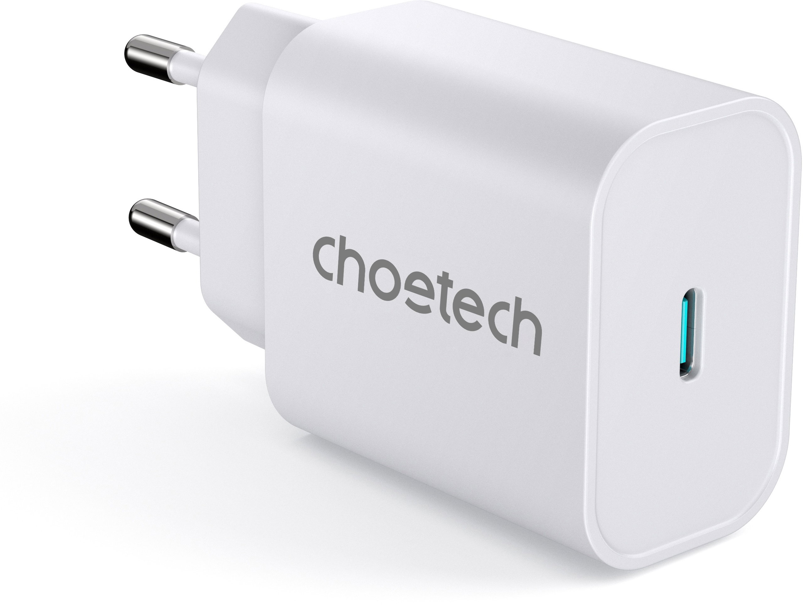 ChoeTech USB-C PD PPS Samsung Super Fast Charging 25W Charger - White