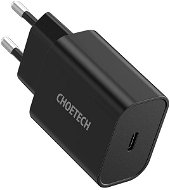 ChoeTech USB-C PD 20W Fast Charger Black - Nabíjačka do siete