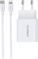 Choetech PD20W Type-C Wall Charger + MFi USB-C to Lightning Cable - Töltő adapter