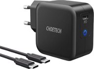 Choetech PD61W GaN single C-port fast EU wall charger - Nabíjačka do siete
