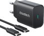 Töltő adapter Choetech Quick Charger 25W for Samsung + USB-C 1m Cable - Nabíječka do sítě