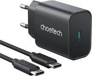 Choetech Quick Charger 25W for Samsung + USB-C 1m Cable - Töltő adapter