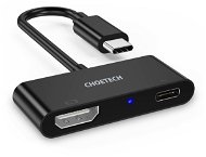 ChoeTech Type-C (USB-C) to Type-C + HDMI Adapter - Átalakító