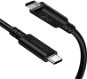 Choetech USB C to C USB4 Gen3 100W 40Gbps/8K 0,8M Cable Black - Adatkábel