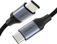 ChoeTech USB-C to USB-C braid Cable - PD, 60W, 1,2m - Adatkábel