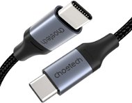 ChoeTech USB-C to USB-C braid Cable - PD, 60W, 1,2m - Adatkábel