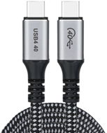 ChoeTech USB-C PD 240W 8K@60Hz Nylon Cable, 1.2m - Data Cable