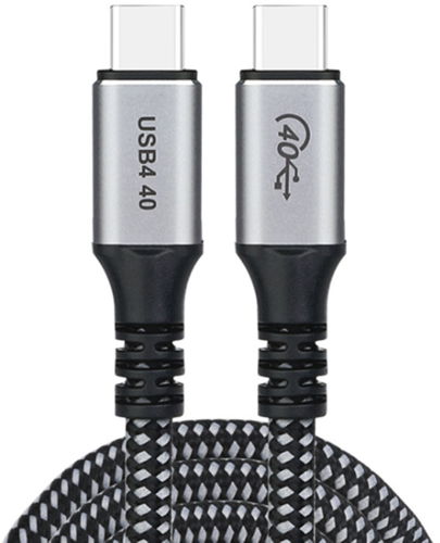 ChoeTech USB-C PD 240W 8K@60Hz Nylon Cable, 1.2m - Datový kabel - Hlavní obrázek